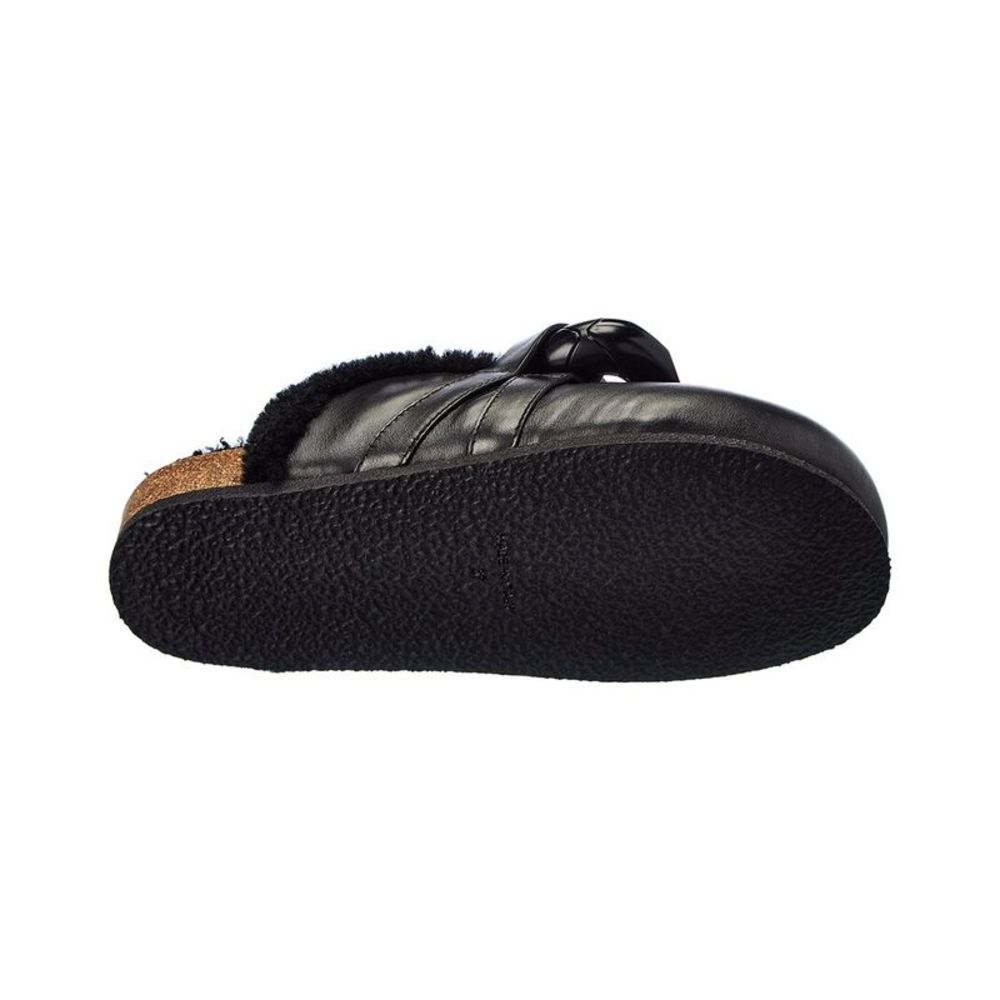 JW Anderson Chain Shearling & Leather Mule - Picture 4 of 5